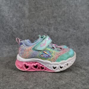 Skechers Shoes Baby 6 Sneakers Casual Colorful Active Easy On Walk Run Play